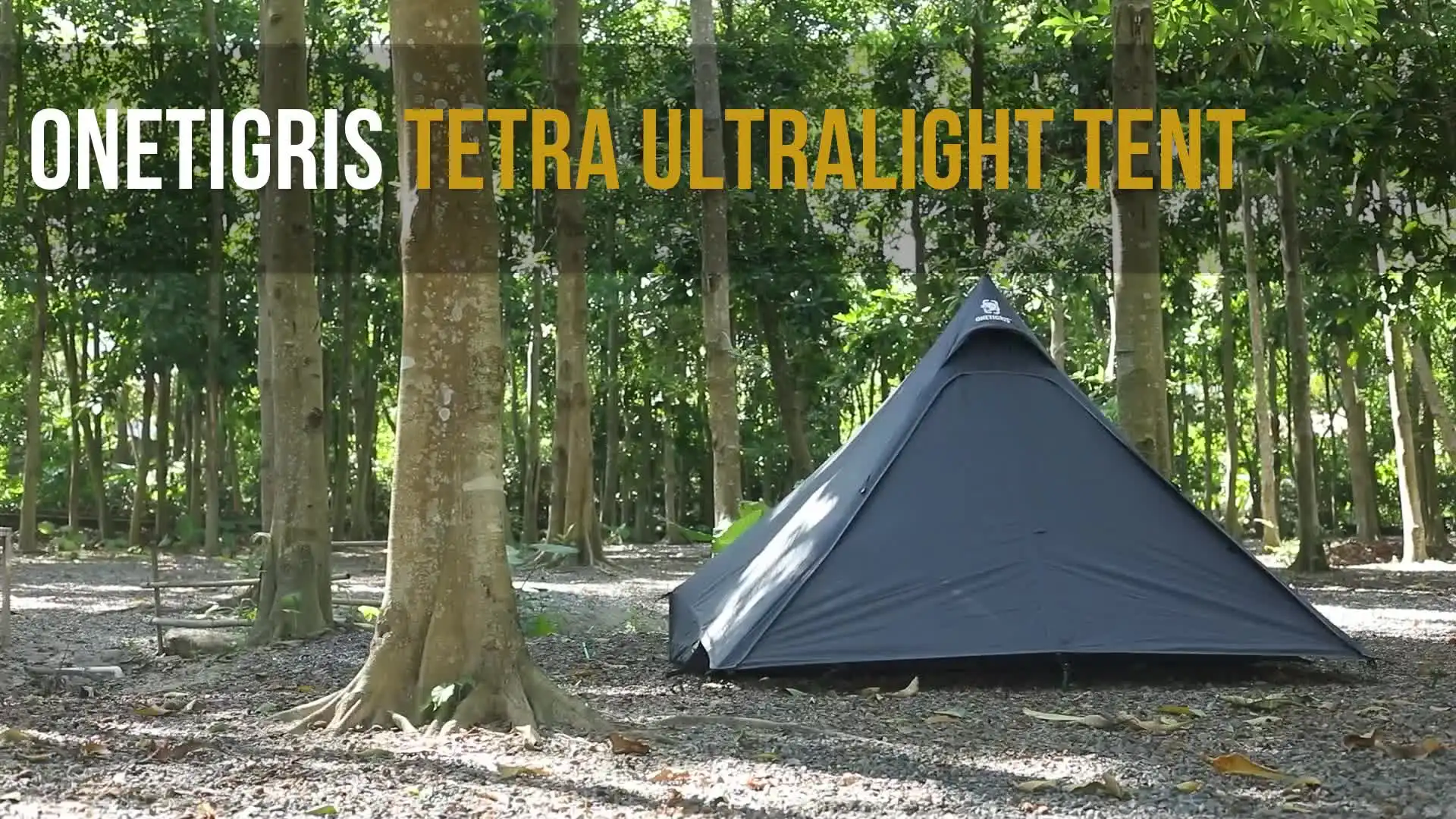 OneTigris TETRA Camping Tent 1-2 Person 3000mm Waterproofed