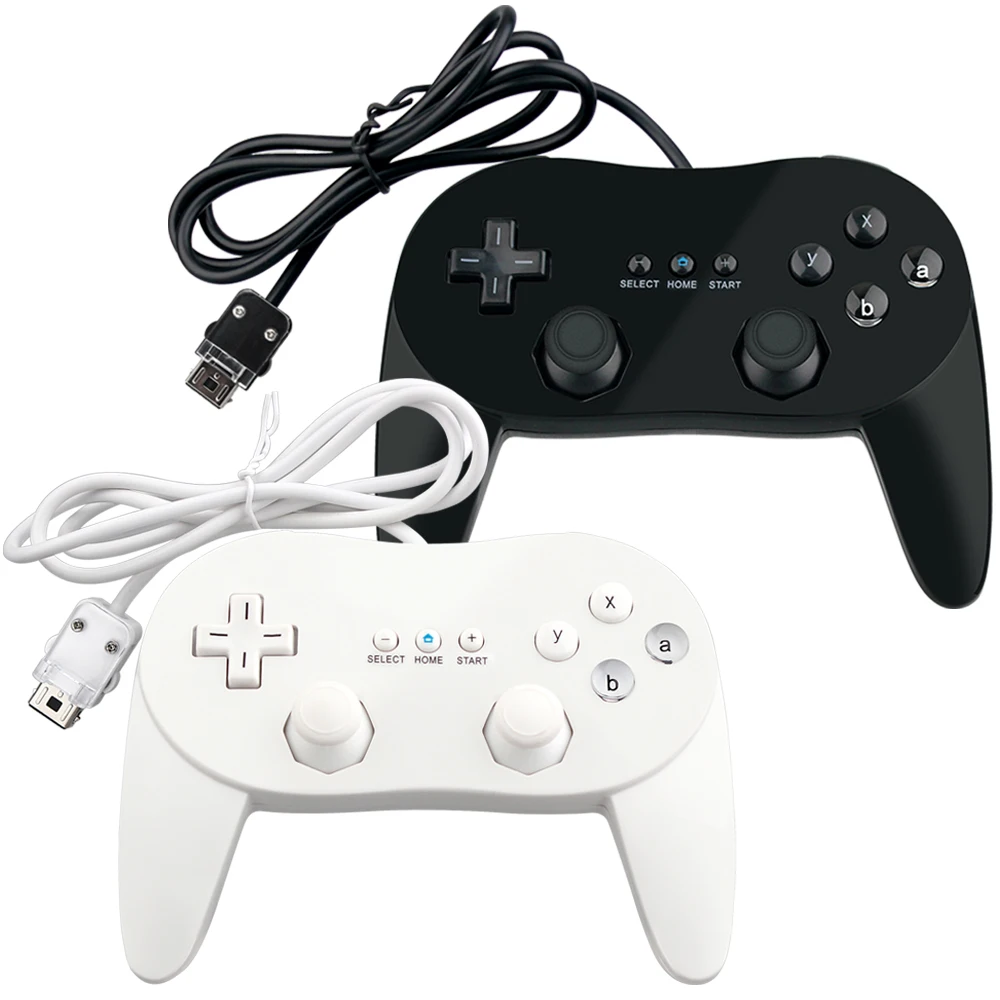 Ostent Classic Wired Gamepad Controller Gaming Remote Pro Gamepad Control Per Nintend Wii Joypad Joystick