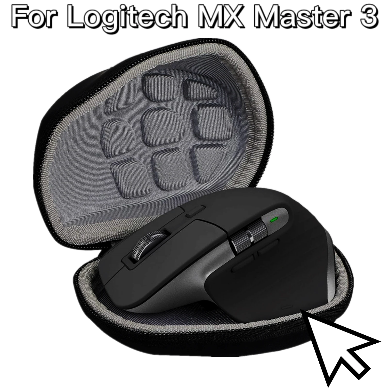 Custodia Per Mouse Custodia Rigida Per Il Trasporto Adatta Per Logitech Mx Master 3 / Mx Master 3S Custodia Protettiva In Eva Per Mouse Wireless