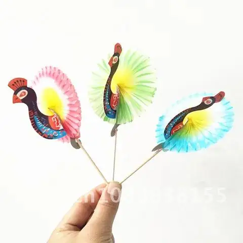 

25ps Fruit Flag Peacock Cake Fork Cocktail Decor for Wedding Table Decorations Jungle Birthday Party DIY Decorations Kids Favors