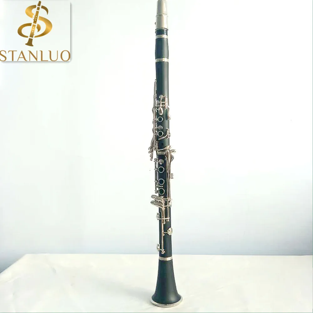 

Factory orchestral bakelite nickel plated A clarinet instrument