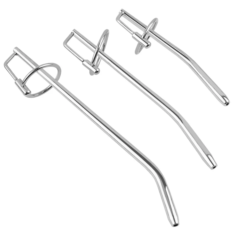 Stainless Steel Urethral Catheter Catheter Sound Penis Plug Urethral Dilator For Male Masturbator Penis Sound Inserts