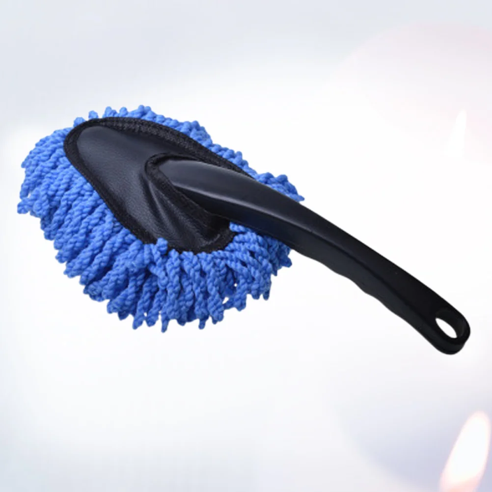 

Exterior Cleaning Dirt Dust Tool Portable Car Interior Brush Home Use Wash Duster(Blue)