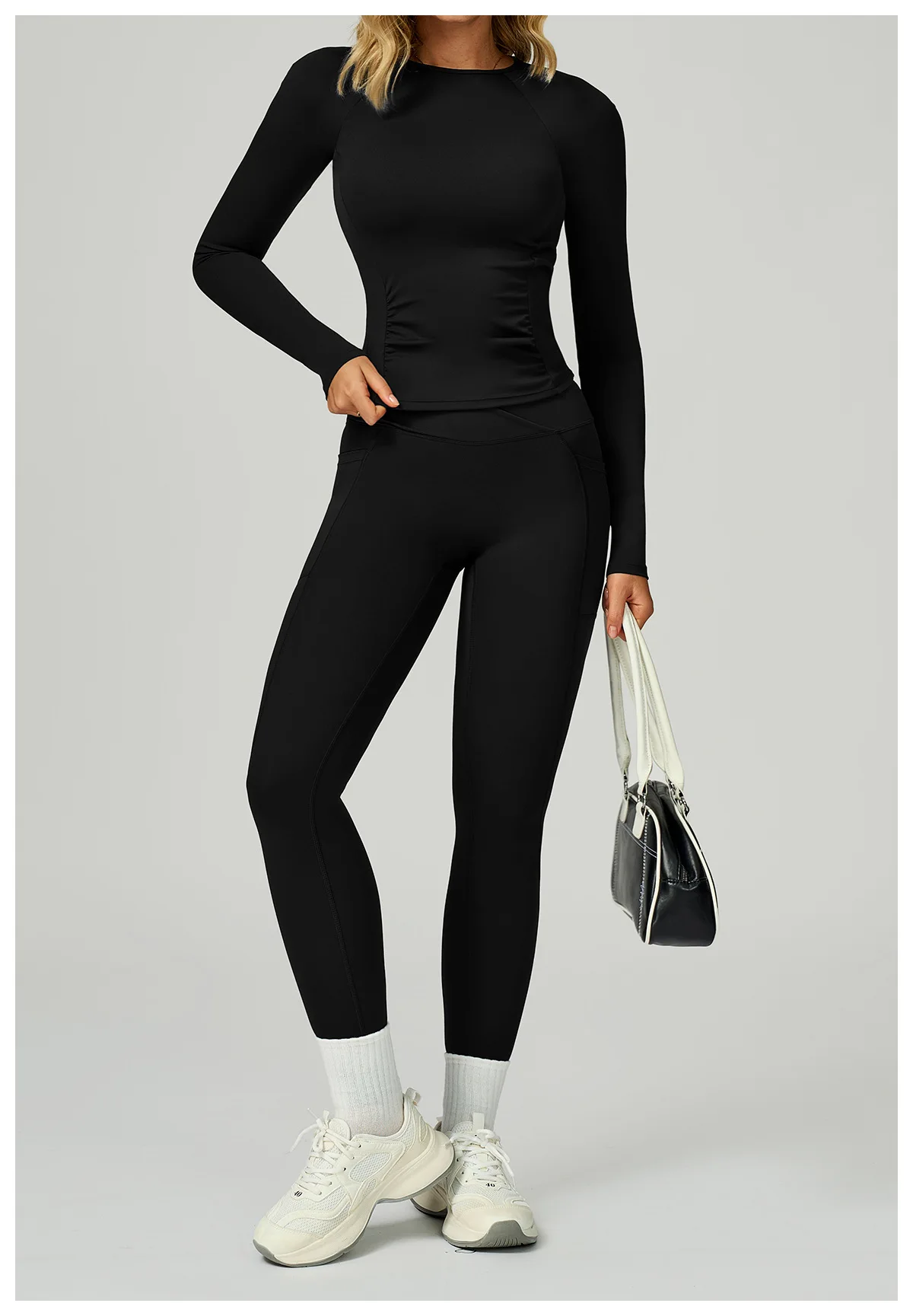 T-shirt Sport Femme Manches Longues - Séchage Rapide