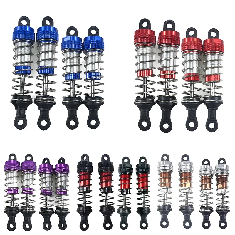 SCY 16101 16102 프로 Wltoys 124008 124017 MJX Hyper Go 16207 16208 16210 14301 14210 RC 자동차용 업그레이드 완충기