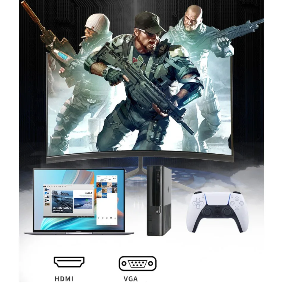 ǻ ̸ӿ ũž  ȭ IPS, 輱  PC ƮƮ ÷, HD LCD E- ÷, 75HZ 1920*1080 2MS, 22 ġ