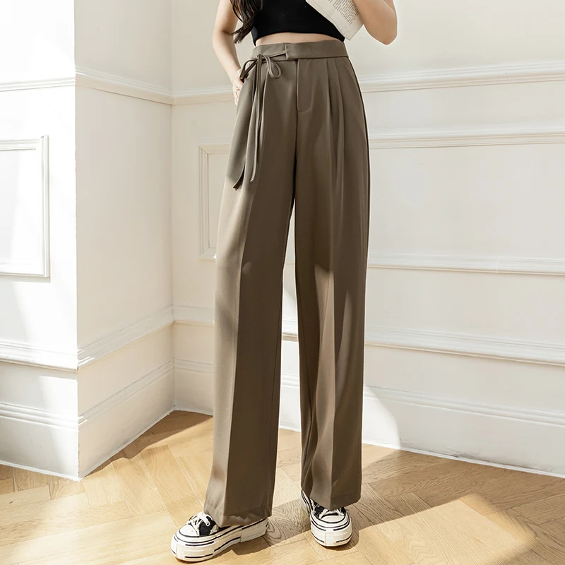 WNG Women Summer High Waisted Palazzo Pants Wide Leg Long Lounge