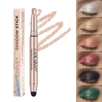Pearly Eyeshadow Pen Eyelid Under Crease Pen Shimmer Glitter High Pigment Brightening Monochrome Eyeshadow Makeup Stick 2