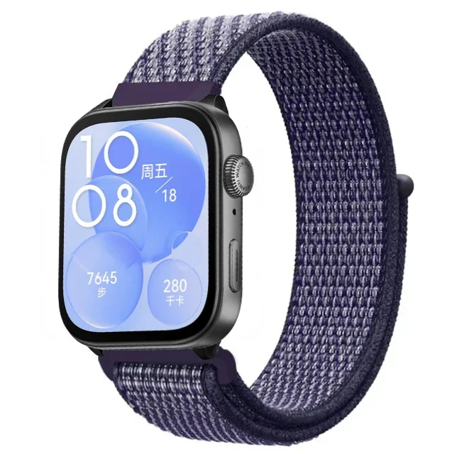 Nylon Loop Sport Strap - Soft Bracelet Band for Smartwatch Accessories