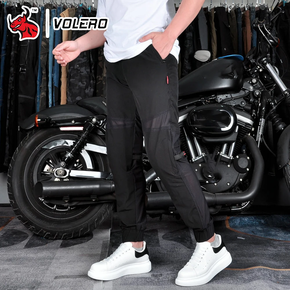 여름 오토바이 사이클링 바지 남성과 여성 통기성 방풍 따뜻하고 충격 방지 긴 바지 야외 승마 카고 바지