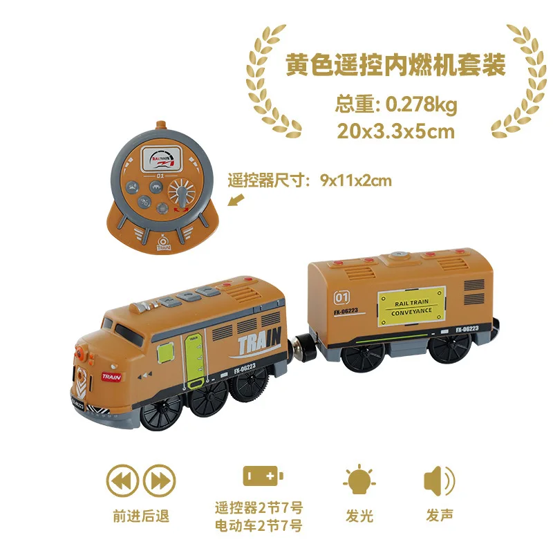 Deluxe Remote Control Electric Train Toy Set