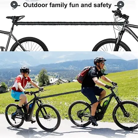 Fahrradgruppen MTB Abschleppseil Kind Ebike Fahrrad Elastische Leine Gürtel  Nylon Traktion Eltern Kind Sicherheitsausrüstung Outdoor Tool 230925 Von  13,81 €