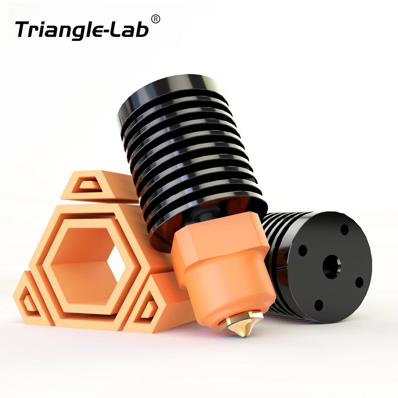 R Trianglelab TCHC TD6S Hotend Ceramic Heating Core & TUN Nozzle For CHC TD6 V6 HOTEND DDB DDE Direct Drive Extruder voron dde r trianglelab tchc td6s hotend ceramic heating core