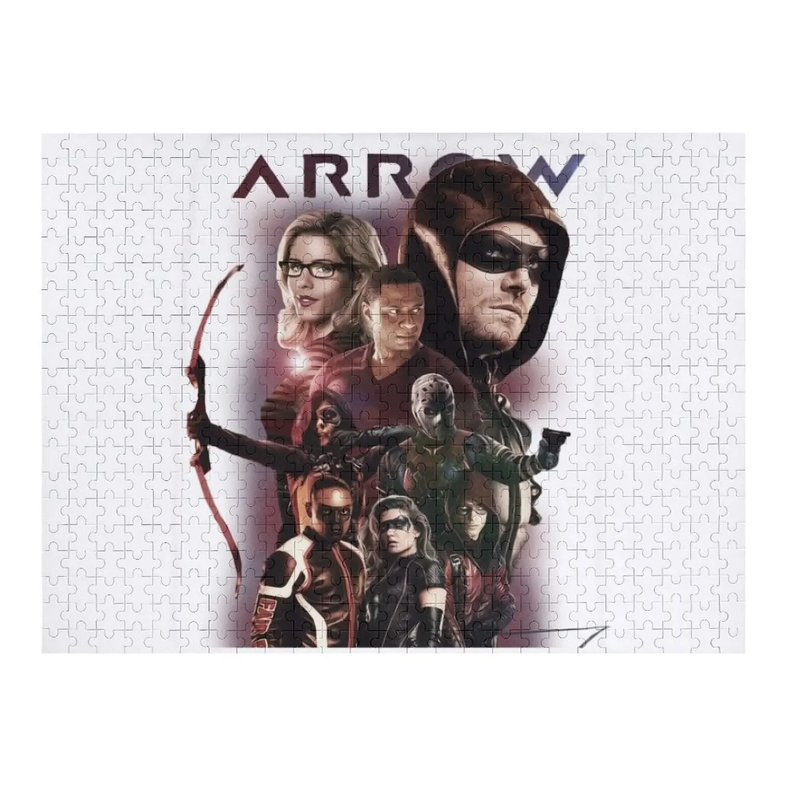 

arrow season 6 Jigsaw Puzzle Customized Toys For Kids Personalized Toys Puzzle