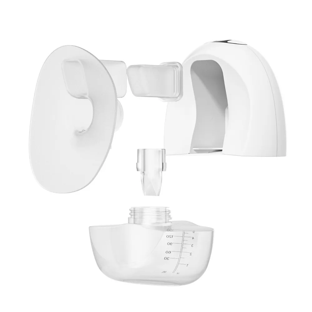 Wearable Automatic Breast Pump Massage Hands-free Can Be Invisible Integrated Wireless Large Suction Portable Wearable Breast