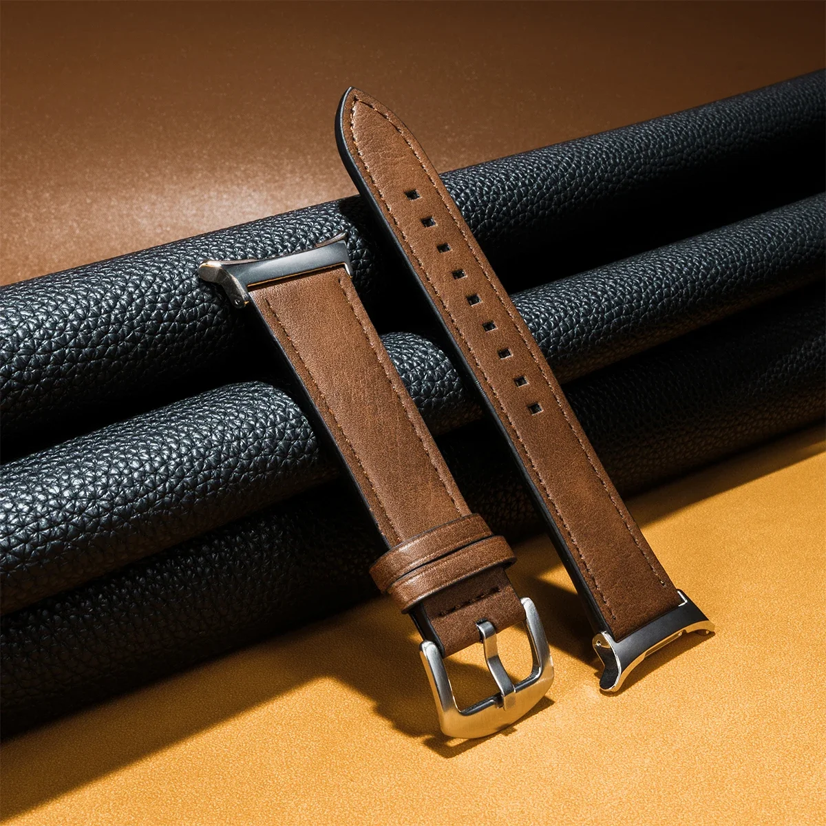 Premium No-Gap Leather Strap Wristband - Quick Business Band Bracelet