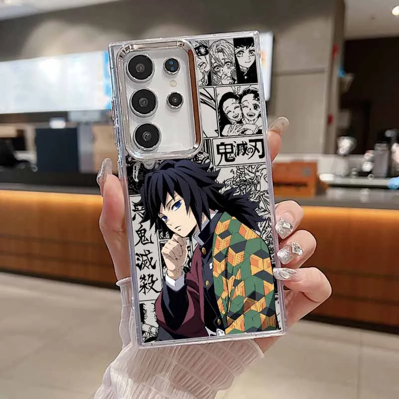 D-emons S-layers Anime Transparent Soft Phone Case
