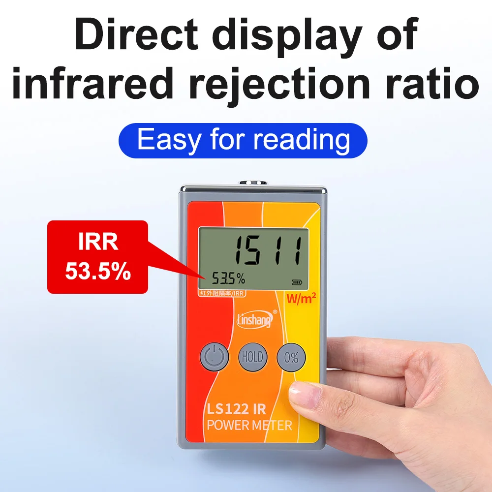 Advanced Window Tint Tester for Measuring IR Infrared Power and Rejection Rate 4