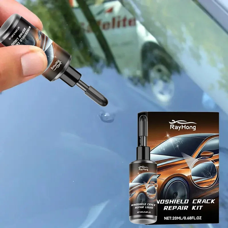 Windshield Crack Repair Fluid Car Window Repair Resin Scratch Crack Restore Fluid Glass Curing Glue Car Accessories