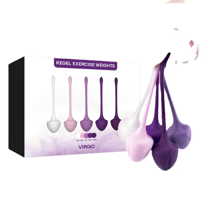 5PCS/SET Kegel Balls Masturbator Vaginal Contraction Dumbbell Pussy Strengthening Physical Exercise Beginner Tightening Massage