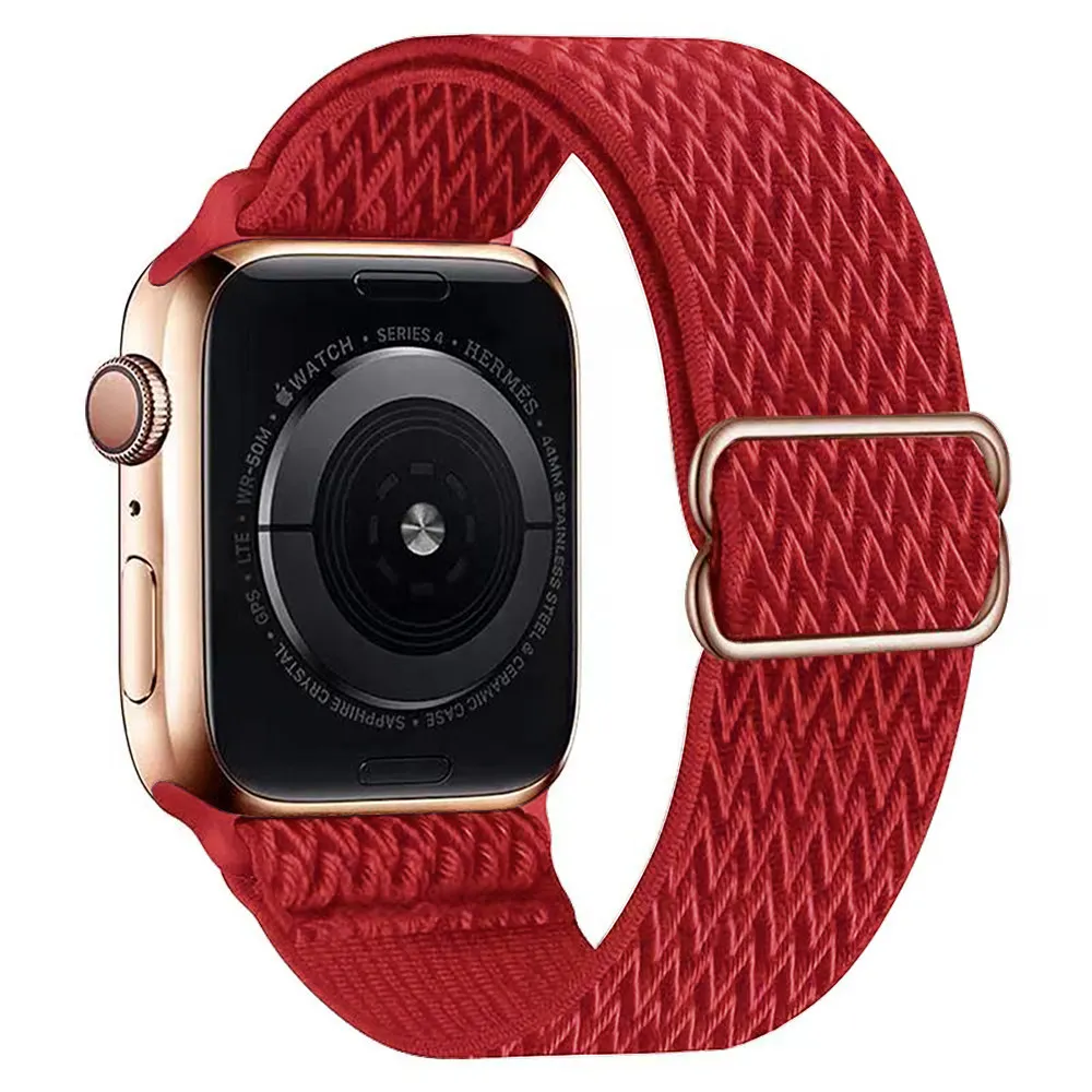 Adjustable Stretchy Nylon Sport Strap for Smartwatches - Unisex Design