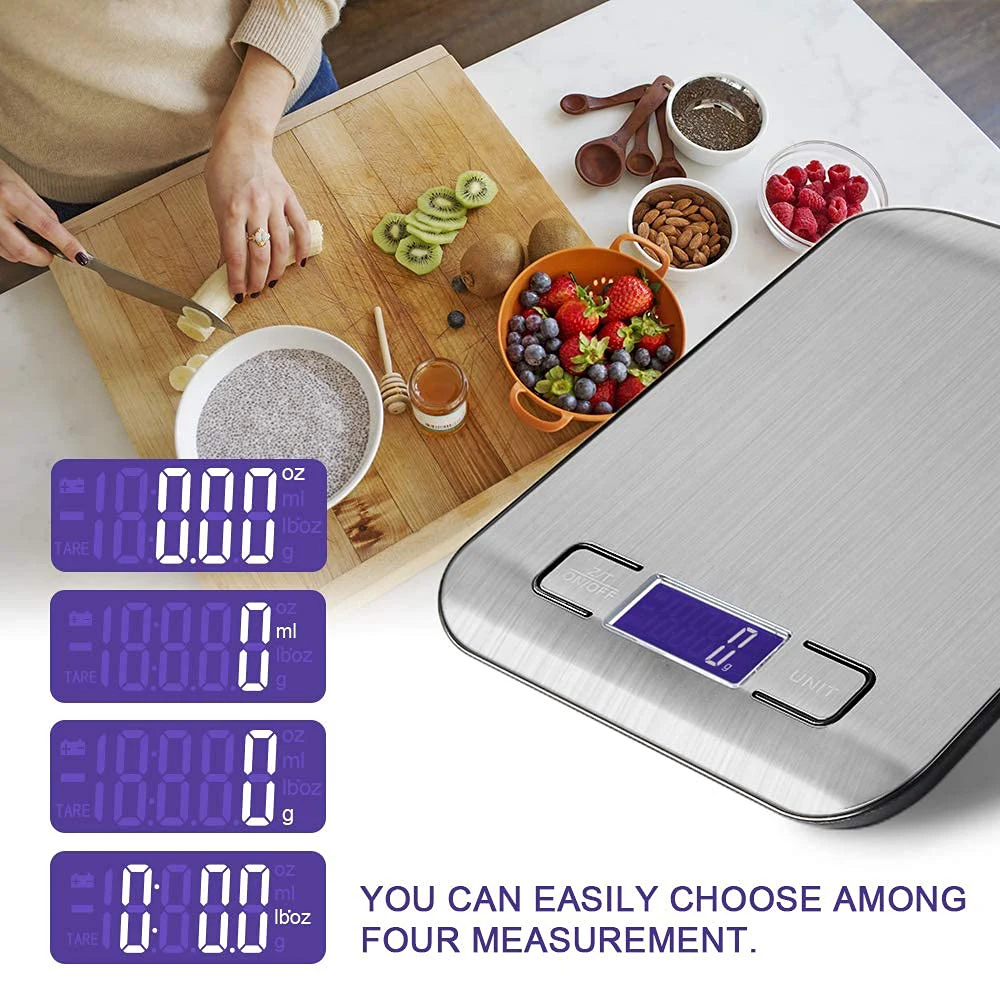 Precision Digital Food Scale Weight Grams and Oz, LB, KG, ML Online