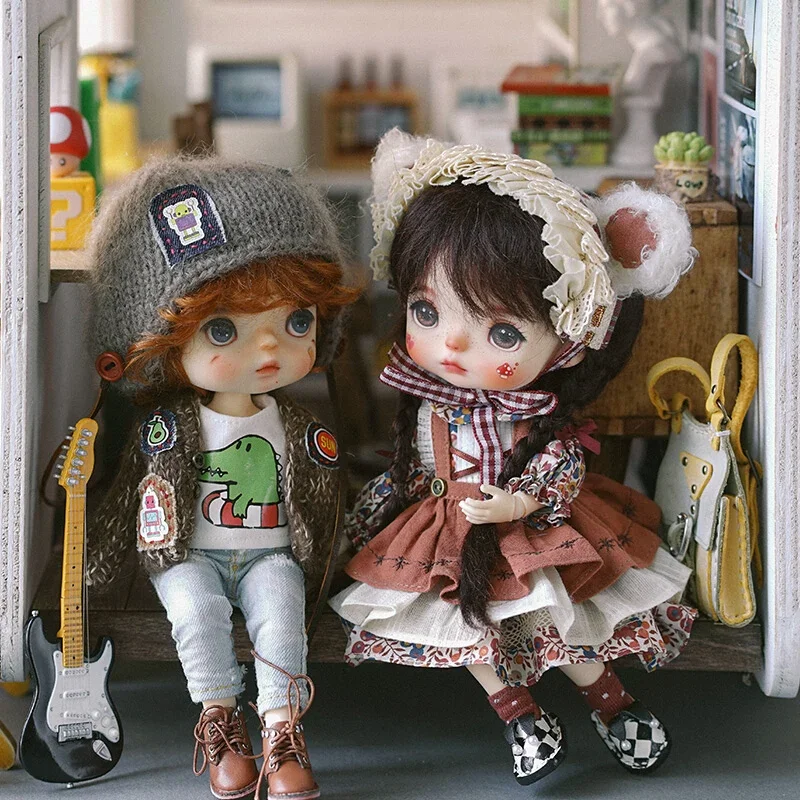 Monster savage baby joint voxel SD doll genuine ball BJD rubber girl Princess present DIY in stock gift 5
