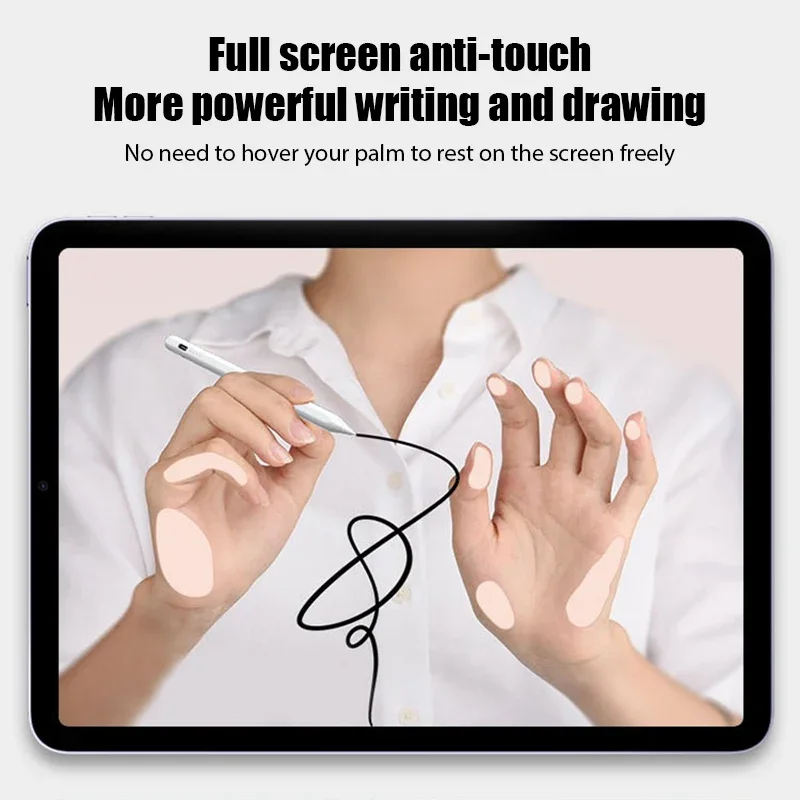 Palm Rejeição Tilt Pen para Ipad Caneta Stylus Apple Pencil Ipad Air Mini 20232023 2023 2023 2023 - Imagem 6