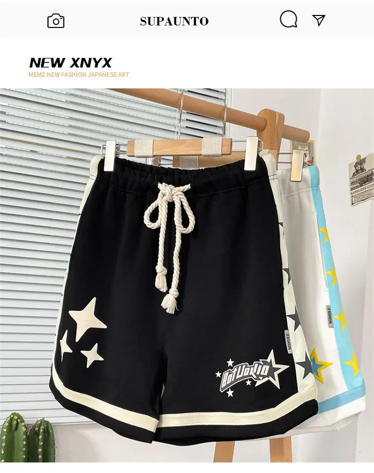 Y2k Streetwear Shorts Mens Harajuku Hip Hop Alphabet Graphic Oversized  Basketball Shorts 2023 Summer Loose Casual Sports Shorts - AliExpress