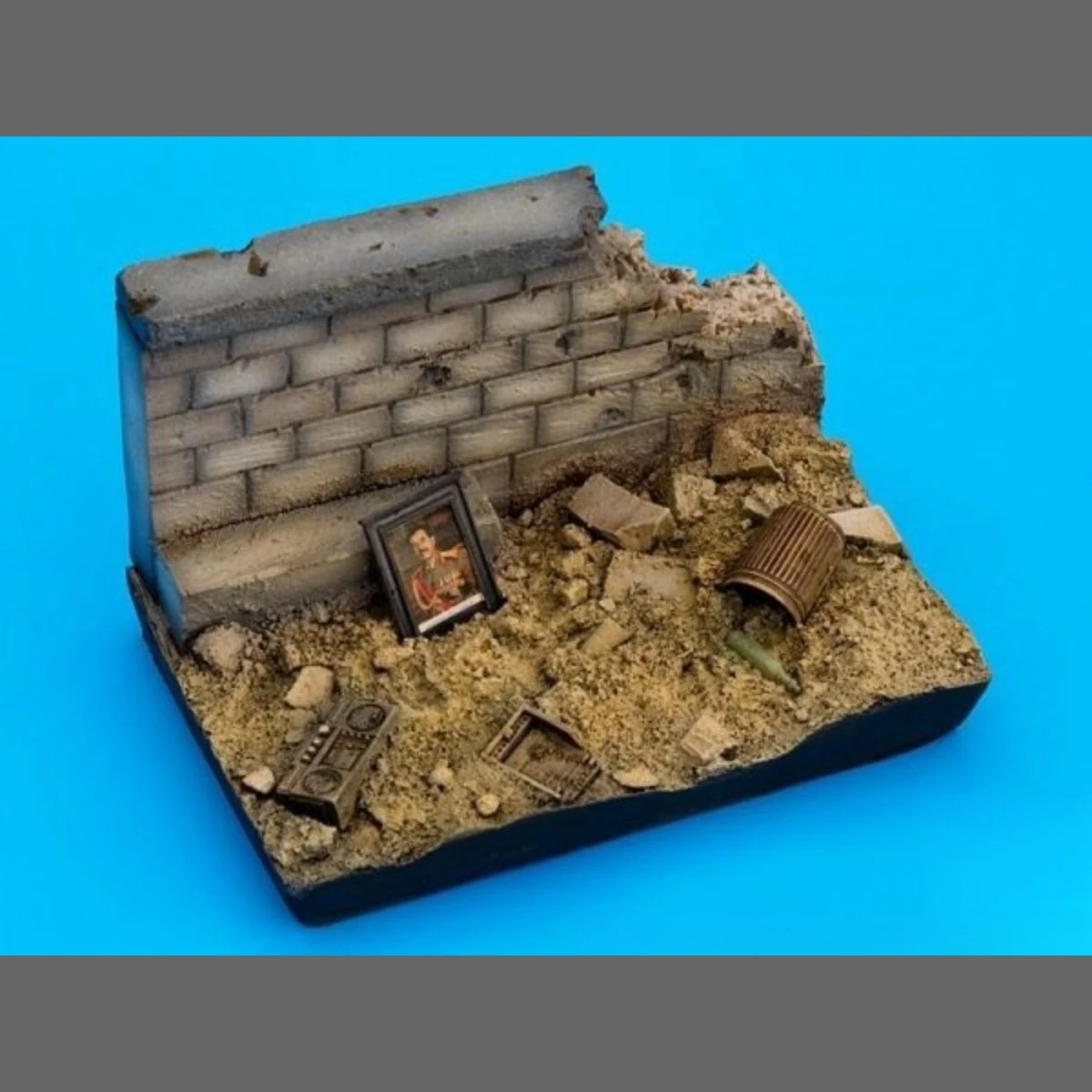 1/35 레진 군인 모델 GK - 이라크 유적지 거리 풍경의 일부 - 조립되지 않은 미도색 DIY 키트 - 1204T