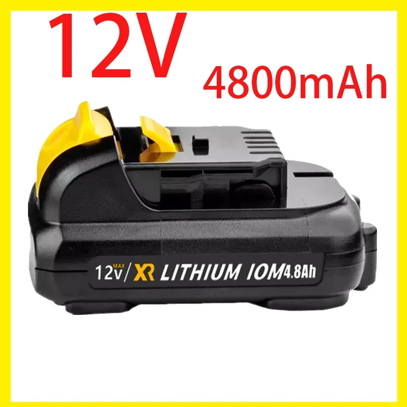 

4800Ah 10.8V/12V Li-ion Battery DCB127 Replacement for DCB124-XJ DCB120 DCB123 DCB122 DCB124 DCB121