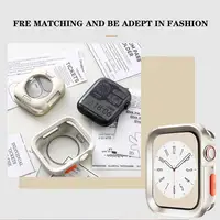 Coque de protection en silicone souple pour Apple Watch 11 10 9 8 7 6 SE 5, coque mate anti-chute pour iwatch 49mm 41mm 42mm 46mm 40mm 44mm 45mm 5