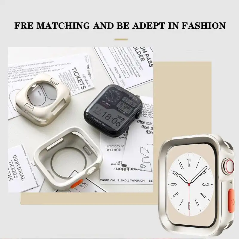 Bumper Soft Silicone Case For Apple Watch 11 10 9 8 7 6 SE 5 Anti-drop Matte Cover For iwatch 49mm 41mm 42mm 46mm 40mm 44mm 45mm - Image 5