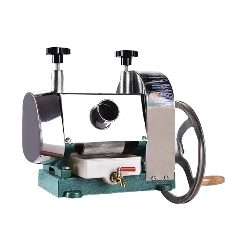 HandCrankStainlessSteelSugarCaneMachineManualSugarCaneJuicer