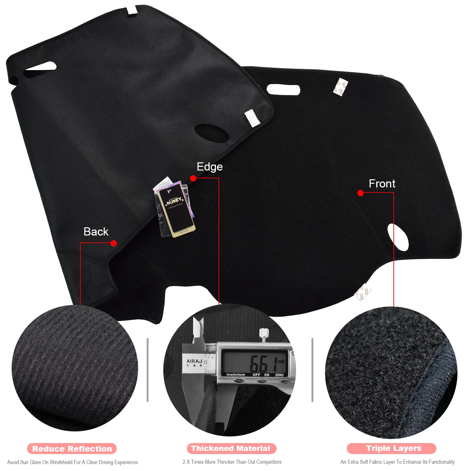 Xukey Car Mats Accessories for Honda Jazz Fit Shuttle