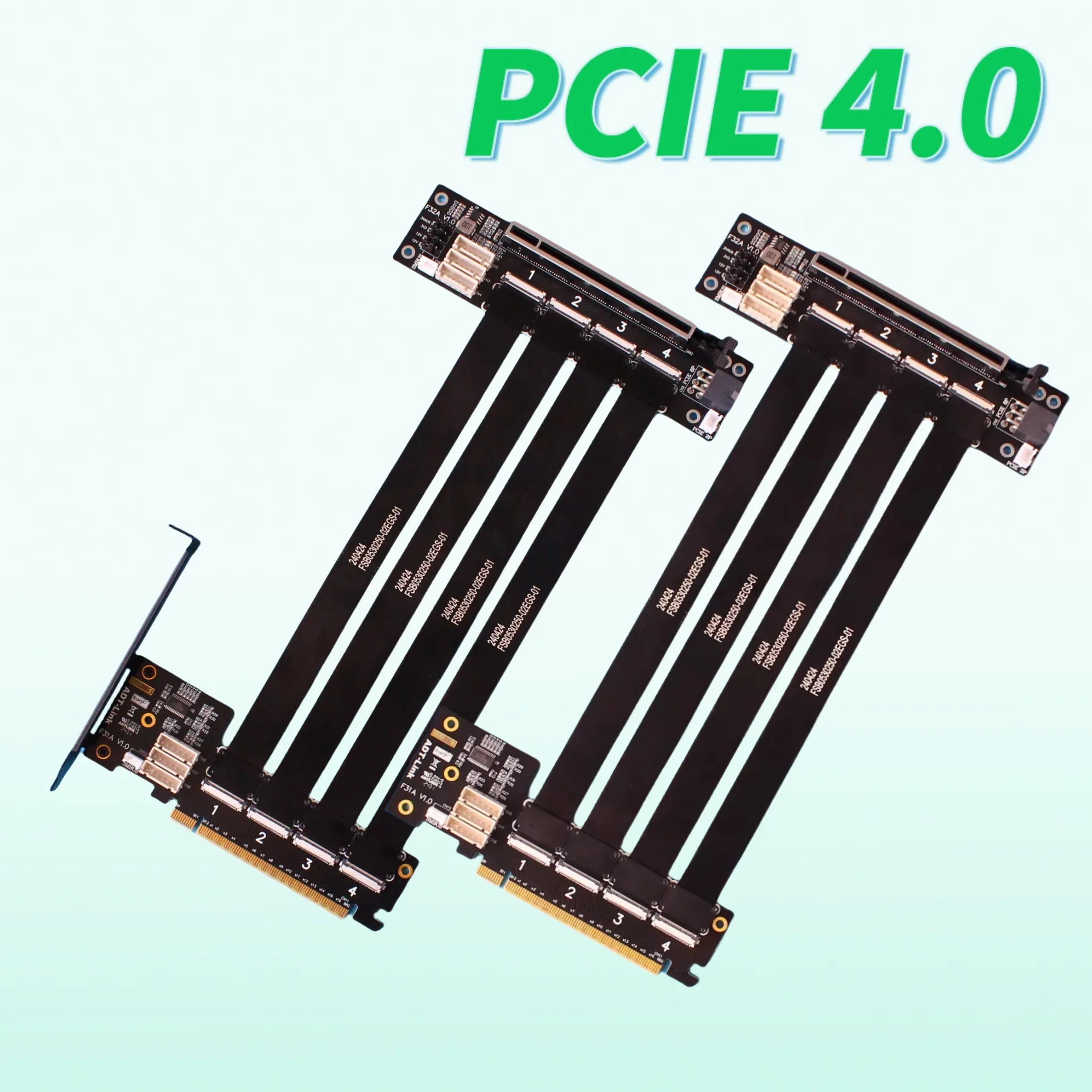 PCIe x16 FFC Graphics Card Extension Cable to PCI-E Riser
