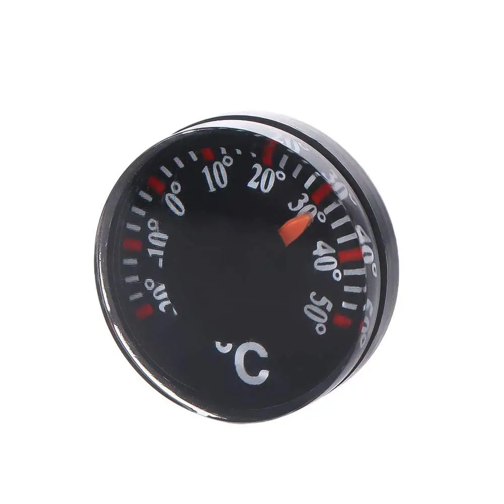 Mini Circular Thermometer Plastic Scale Measurement Dial Thermometer 20mm Waterproof High Accuracy Thermometer Home