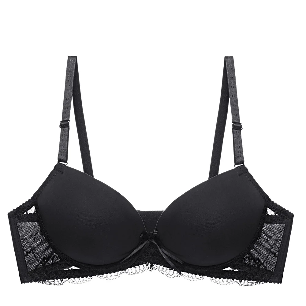 Women Sexy Bras,Plus Size Soutien Gorge lace bralette girls fashion bra,push up bra or women Black Red Blue Underwear 4
