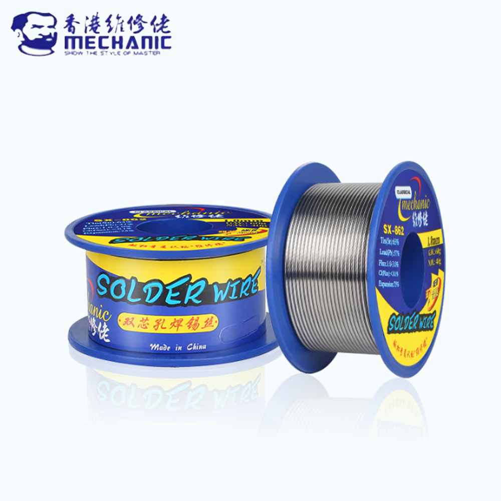 MECHANIC SX-862 183â 60g Low Temperature Degree Melting Point Soldering Wire 0.3mm-1.2mm for BGA Solder Wire