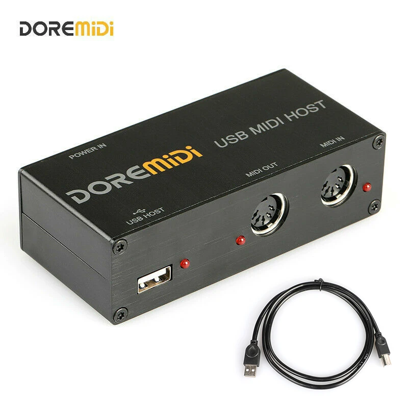 Doremidi Usb Midi Host Box Midi Host Usb To Midi Converter Stage Audio AliExpress