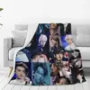 Kim Taehyung Blankets Fleece Warm Sofa Throw Blankets For Couch Bedding Office Throws Bedspread Quilt 2