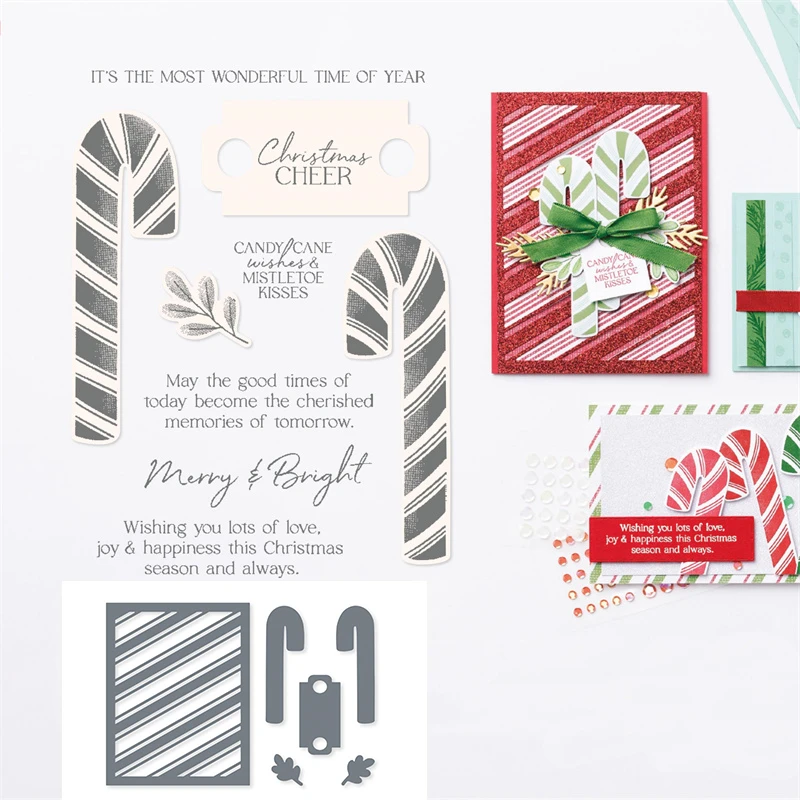 GJCrafts Rabbit Clear Stamps And Dies Cutting Dies For Scrapbooking Card Making