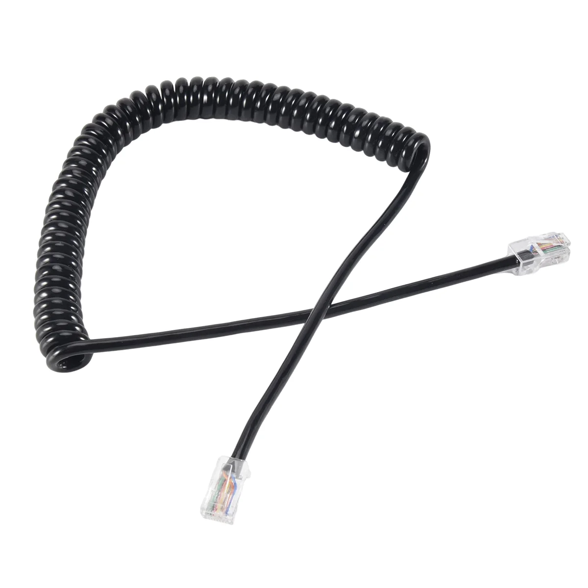 8pin Microphone Cable Cord for Icom Mobile Radio Speaker Mic HM-98 HM-133 HM-133v HM-133s DTMF for IC-2200H IC-2800H/V8000 XQF