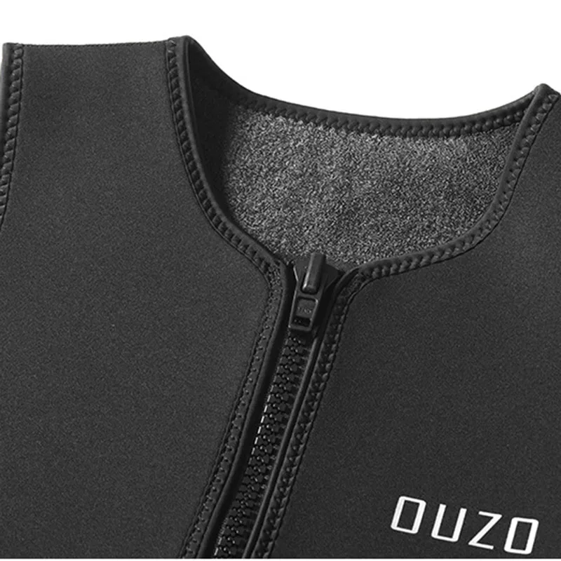 Oulylan Men 3MM Short Diving Pants Sport Neoprene Diving Vest Suit Ultra Elastic Snorkeling Warm Beach Surf WetSuit Man