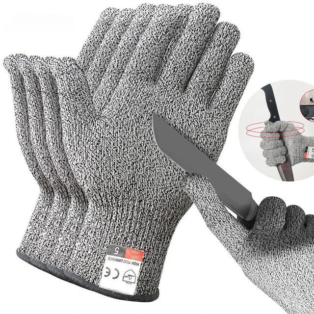 HPPE Level 5 Anti-Cut Safety Gloves 1