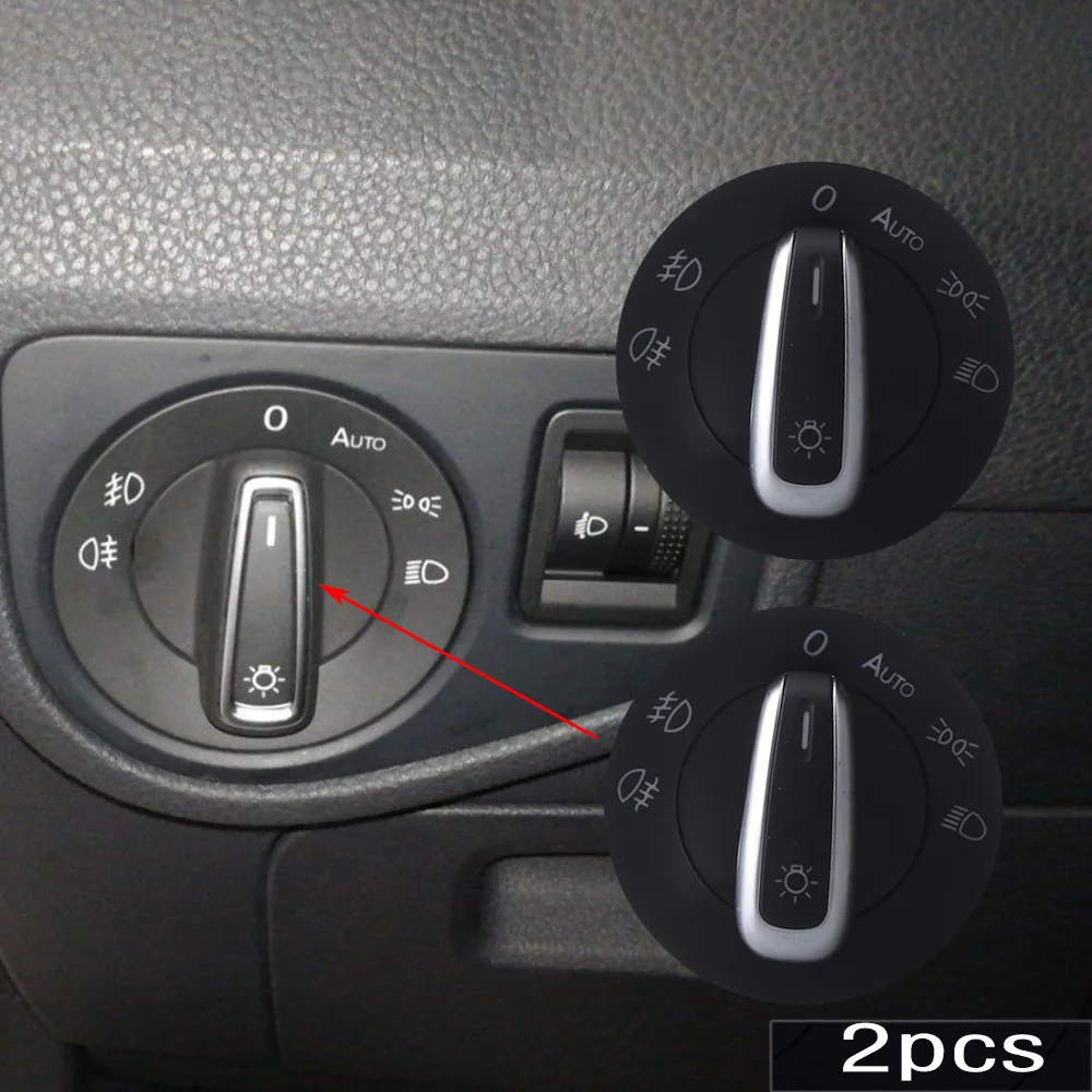 

Headlight Switch and Auto Headlight Switch Sensor For VW Golf 6 MK6 Tiguan Passat B6 B7 CC Touran Jetta 5ND941431B