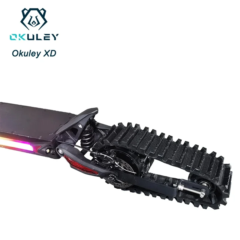 New Okure XD1500 Snow Scooter 52V 23.4Ah 2000W Motor Snow Electric Scooter Electronic Brake Maximum Speed 30km/h