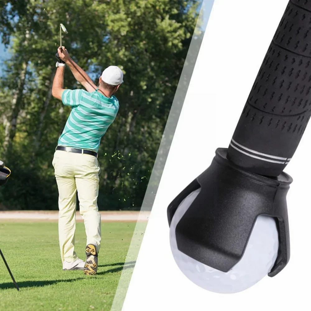 G olf Balls Picker Ball Pick up Clamp Rubber Zinc Alloy Golf Supplies G olf Accessories Convenient Practical G olf Training Aids 5