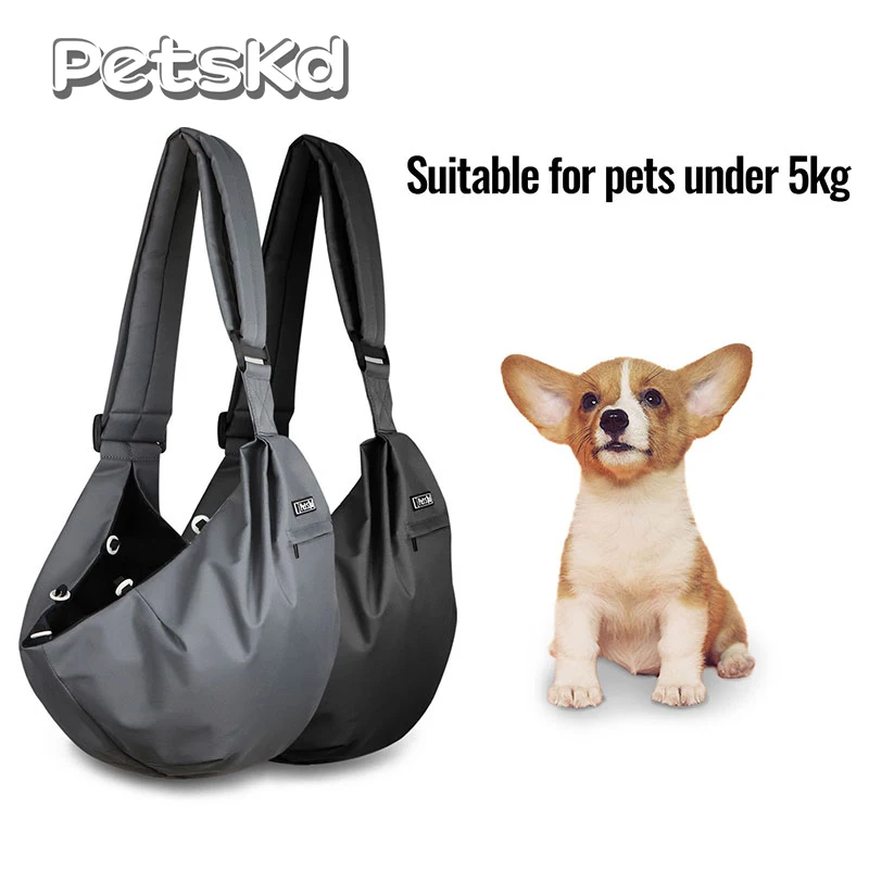 Pet Sling Carrier Bag Dog Cat Outdoor Borsa A Tracolla Portatile Puppy Kitten Borsa Da Trasporto Di Grande Capacità Trasportino Per Cani