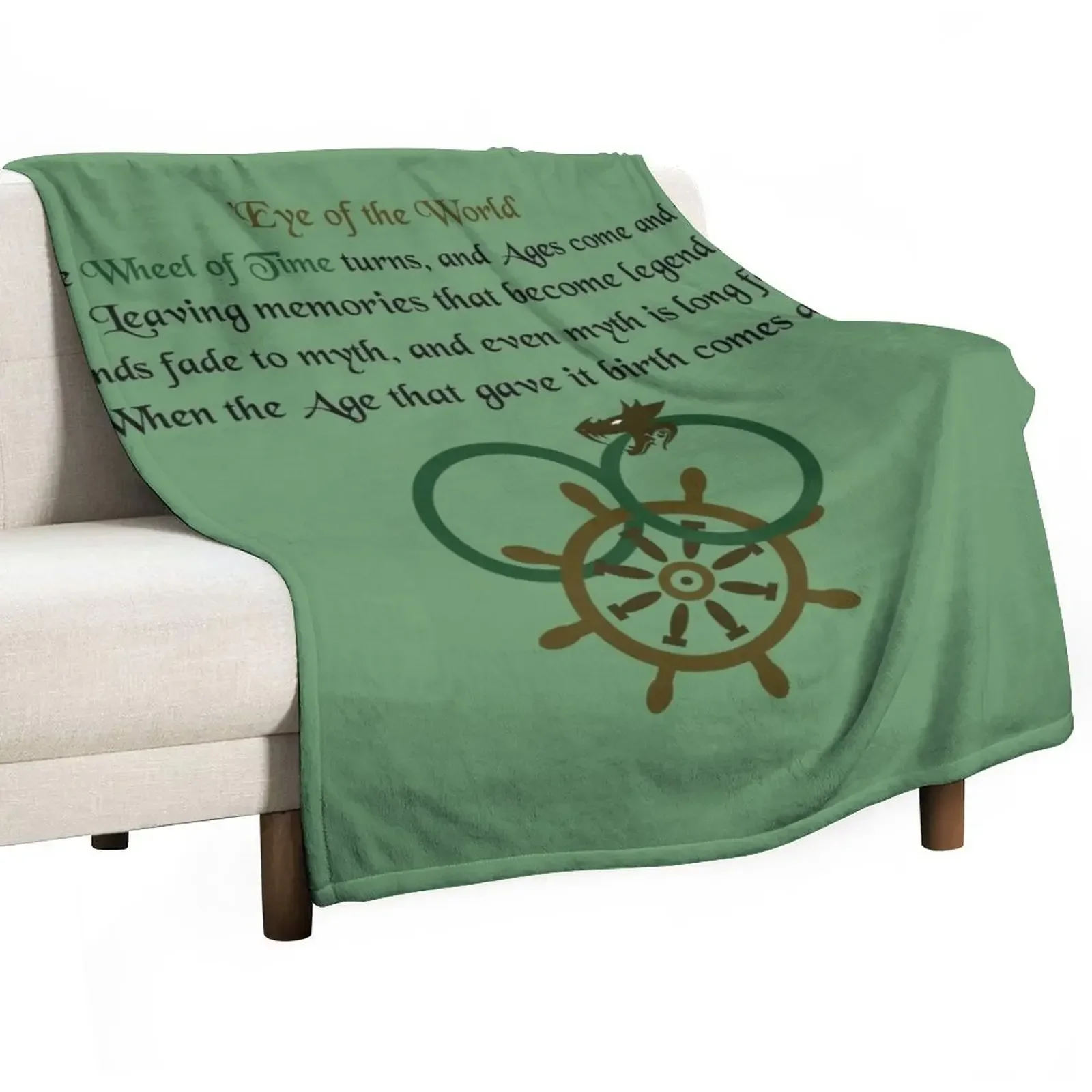 

Thus Spins the Wheel of Time Throw Blanket Designers Tourist Sleeping Bag Thermals For Travel Blankets